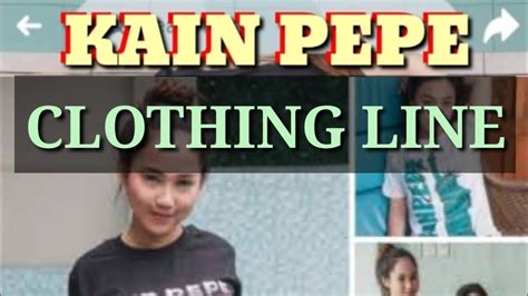 KAIN PEPE: KNPP CLOTHING LINE BINAHA NG KOMENTO / .
